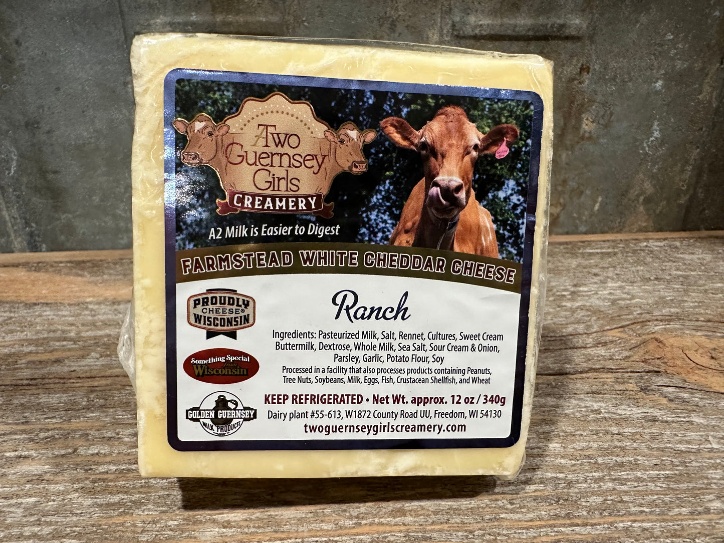 A2 White Cheddar Cheese Ranch 8oz